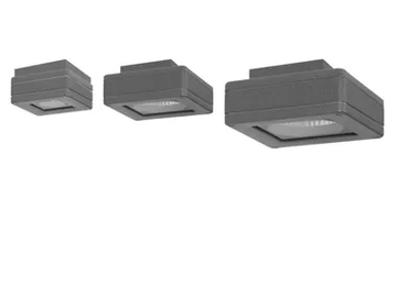 TORRE FLAT C - LED dimmable aluminium outdoor ceiling lamp by Ghidini Lighting - view 2